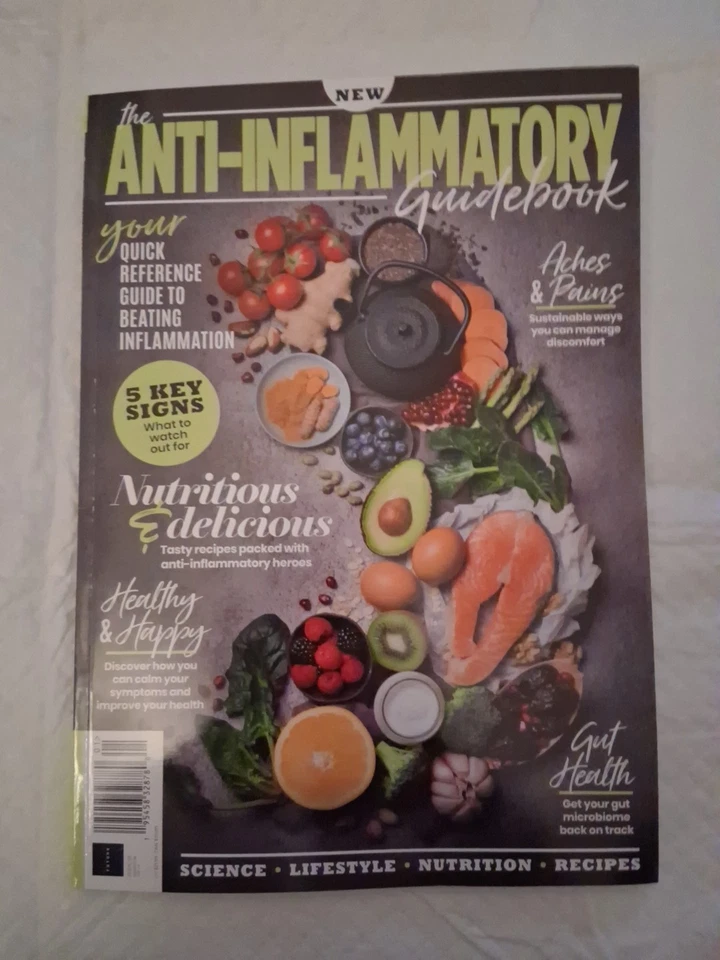 Anti-inflammatory Guidebook Magazine Nutritious Recipes Health Science 2023 - Image 1 of 1