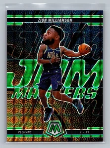 2024-25 Panini Mosaic #1 Zion Williamson Jam Masters Mosaic Green - Picture 1 of 2