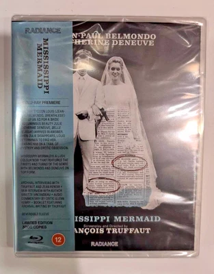 BLU-RAY  MISSISSIPPI MERMAID            RADIANCE FILMS BRAND NEW SEALED UK STOCK - Image 1 of 2