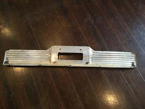 1963 Chevrolet Impala rear license plate trim panel.  MM - Bild 1 von 6