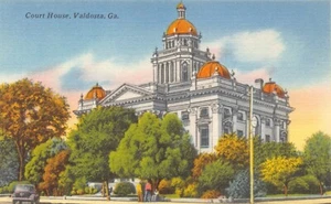 GA~GEORGIA~VALDOSTA~HOFHAUS~C.1945 - Bild 1 von 3