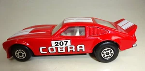 Matchbox Superking K-60A Ford Mustang Rot klare Scheiben "Cobra" sehr selten - Picture 1 of 6
