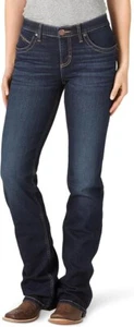 Wrangler Q-Baby Women’s Riding Jeans | size 28/5 x 30 5-30 NWT Avery Dark Blue - Picture 1 of 3