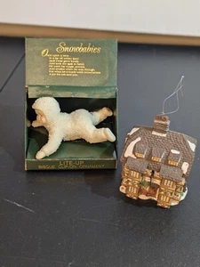 Department 56 Snowbabies & Sir John Falstaff INN Ornamento 1995 Edición Coleccionista. - Imagen 1 de 17