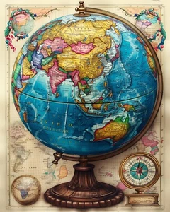 Quirky Quest: Distinctive 8x10 Art Prints for the Collector's Eye 79171510 - Picture 1 of 1