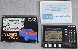 Casio Calculator Game Turbo Drive MG-200 - Picture 1 of 24
