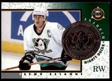 1997-98 Pinnacle Mint Collection BRONZE Teemu Selanne Anaheim Mighty Ducks #7