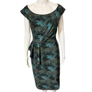 $750 Chiara Boni La Petite Robe Phillida abito da cocktail tubino floreale Italia 46 - Foto 1 di 11