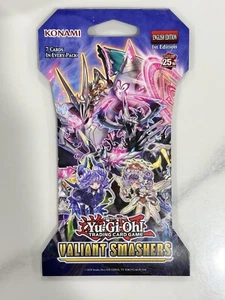 Yugioh Valiant Smashers Booster Pack English 1st Edition 7 Cards/Pack - Picture 1 of 2