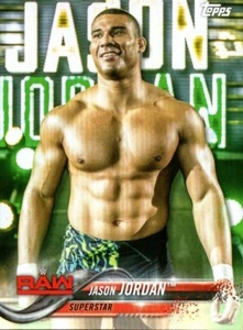 2018 Topps WWE Then Now Forever Wrestling Card #136 Jason Jordan - Picture 1 of 2
