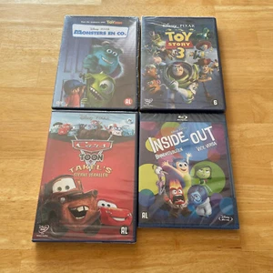 Disney Pixar Dutch DVDs & Blu-ray Lot of 4 Imports Brand New Rare Inside Out - Picture 1 of 2