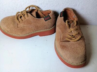 Bass Exeter Toddler Boys Oxford Lace Up Suede Shoes - Size 8.5 - SHIPS FREE! - Image 1 of 4