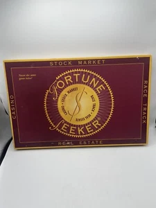 Fortune Seeker Board Game 1997 Complete and Autographed by Game Designer - Picture 1 of 14