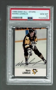 1988-89 Esso All-Stars. Mario Lemieux PSA 10 - Picture 1 of 2