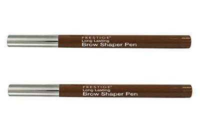 Prestige Cosmetics Long Lasting Brow Shaper Pen, 02 Taupe, 0.03 oz - 2 PACK  - Image 1 of 2