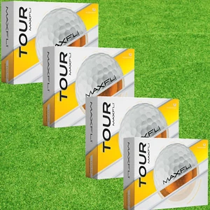 Maxfli Tour Golf Balls 2025– Gloss White | Urethane Cover, 95 Comp. -(48 Balls) - Picture 1 of 4