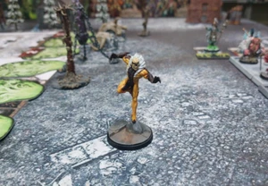 Marvel Crisis Protocol Sabertooth painted with cards - Picture 1 of 6