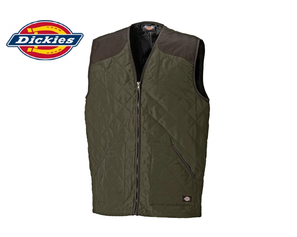Mens Lined Bodywarmer Gilet Dickies Arbour Lightweight Walking Country M & L - Image 1 of 3