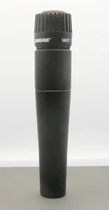 SHURE SM57 DYNAMIC LO Z INSTRUMENT MICROPHONE - UNTESTED - Foto 1 di 4
