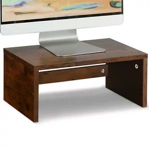 Higher Monitor Stand Riser for Desk Small Monitor Stand TV/Screen/PC/Laptop. - Picture 1 of 6