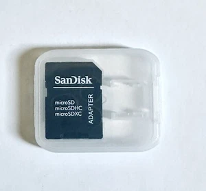 SanDisk Micro SD to SD SDHC Card Adapter (Card Not Included) - Picture 1 of 2