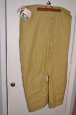 Vintage 10X Goretex Tan Rain Pants Mens Size 3XL Tall 48-50 Inch Waist