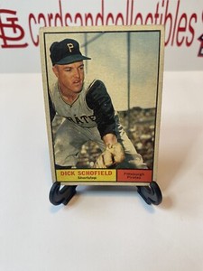 🔥 1961 Topps Baseball SET BREAK 💎 Dick Schofield ⭐️Pittsburgh Pirates #453