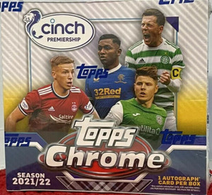 2021-22 Topps Chrome Scottish SPFL PICK YOUR CARD #1-150 Complete Set Vet RC