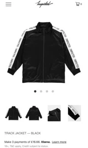 Inspected Track Jacket - Black Medium - new - Picture 1 of 2