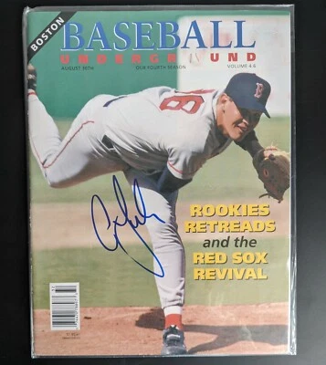 AUTOGRAPHED - Aaron Sele  Boston Baseball Underground April, 1993 - Image 1 of 2