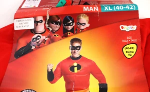 Mr. incredible classic muscle adult costume Xl 40-42 - Picture 1 of 8