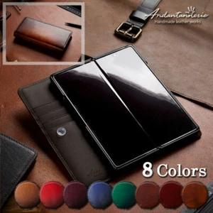 Andantannerie Korea Premium Handmade Leather Cover Case Samsung Galaxy Z FOLD 2 - Picture 1 of 12