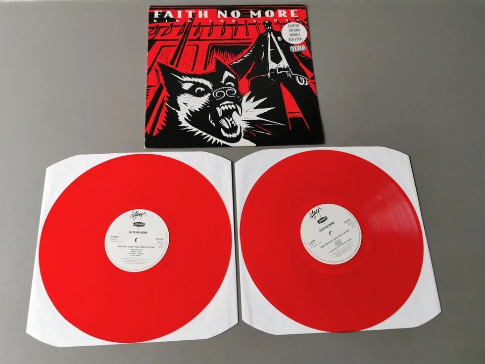 FAITH NO MORE lim. red Vinyl 2LP King For A Day Fool For A Lifetime (1995 Slash) Foto 1 de 2