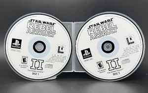 Star Wars: Rebel Assault II (Sony PlayStation 1 PS1) *DISCS ONLY* - Picture 1 of 3
