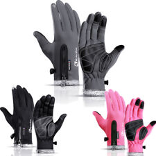 Men Women Winter Warm Windproof Waterproof Thermal Touch Screen Gloves Mittens