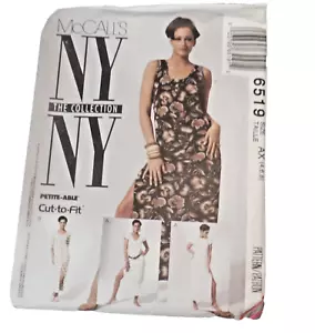 Vintage Sewing Pattern McCall's 6519 NY NY Collection - Size AX (4,6,8) Cut - Picture 1 of 3