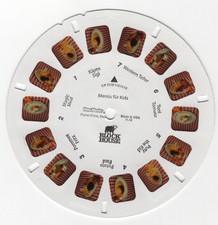 Blocco Casa Tedesco Ristorante Menüs Per Bambini View-Master Pubblicità Bobina