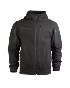 Kälteschutzjacke Fleece Gen.II m. Kapuze schwarz, Jacke, Outdoor, Military -NEU- - Bild 1 von 1