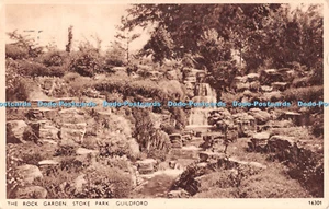 R478848 Guildford Stoke Park The Rock Garden J Salmon 1953 - Bild 1 von 4