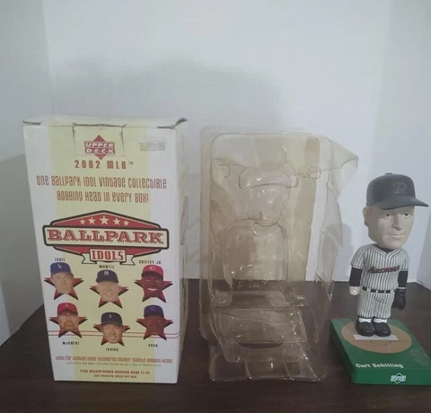 Upper Deck 2002 BallPark Idols Curt Schilling Bobblehead Arizona Diamondbacks Cover