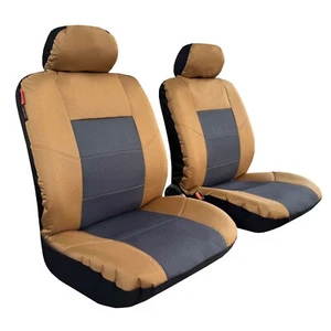 For Nissan Pathfinder Car Interior Coyote Waterproof Canvas & Black Jacquard - Picture 1 of 7