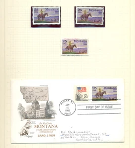 USA 1989 commemorative issues mint, used, blocka some FDC´s - Picture 1 of 16