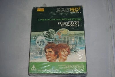 Educational System Cassettes Principle Of Economics (Atari 400/800) NEW Sealed - Image 1 of 4