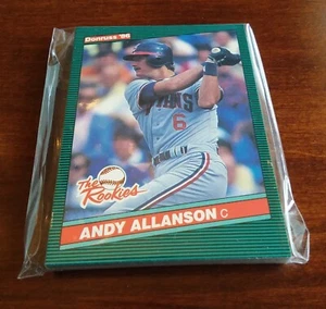 1986 Donruss "The Rookies" #43 ANDY ALLANSON Lot of (10) - Picture 1 of 2