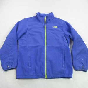 North Face Jacket Girls XL Long Sleeve Full Zip Lightweight Fleece Youth - Picture 1 of 10