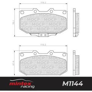 Mintex Racing MDB1416 M1144 Hochleistungs Bremsbeläge - Bild 1 von 1