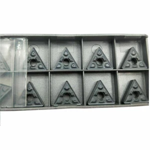 10pcs TNMG160408-TF 907 Indexable Turning Inserts Tools TNMG332 TNMG160408 - Picture 1 of 6
