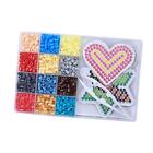 Fuse Beads with Portable Storage Box Creative Melting Beads for Craft Making