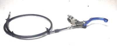 1995 年 HONDA CR 250R CLUTCH LEVER PERCH & CABLE 95 CR250 250R 蓝色 — 第 1/4 张图片