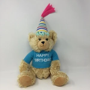 Mrs. Fields Happy Birthday Teddybär Kuscheltier Plüschtier 17 Zoll limitierte Auflage - Bild 1 von 8